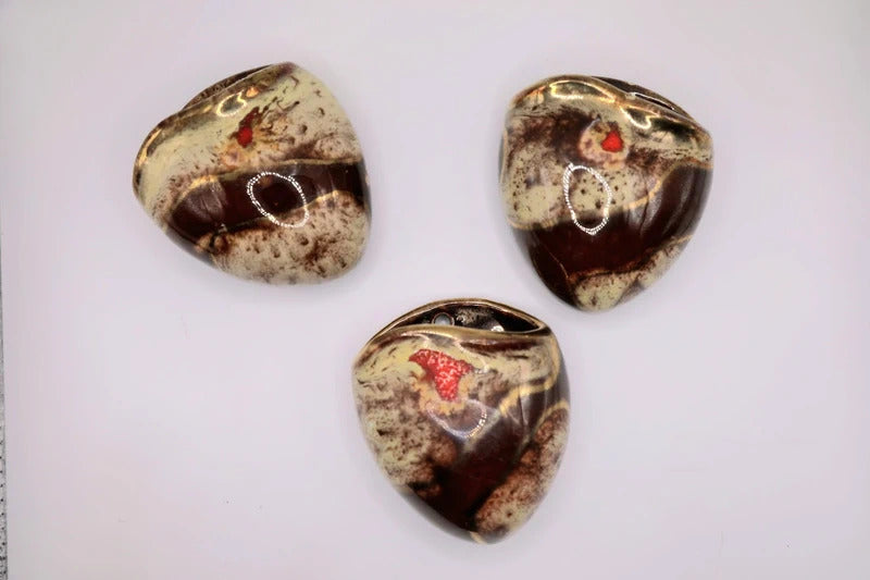 Vintage West German Pottery Mid-Century Wall Pockets – Trio