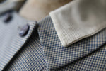 Load image into Gallery viewer, Vintage late 1940s Rensoir original two piece wool ladies suit. Dogtooth

