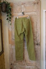 Load image into Gallery viewer, Vintage Y2K Green Burberry trousers - cotton denim UK8
