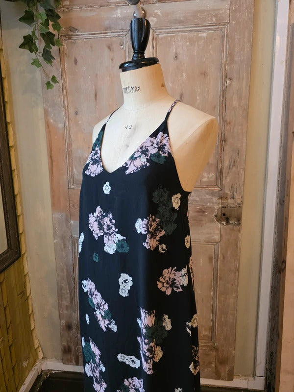 Vintage summer maxi Y2K floral Slip Dress  Reserved – Uk8