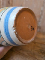 Load image into Gallery viewer, Vintage Studio Pottery Jug Hand Painted Floral
