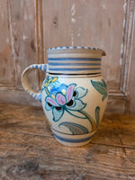 Load image into Gallery viewer, Vintage Studio Pottery Jug Hand Painted Floral
