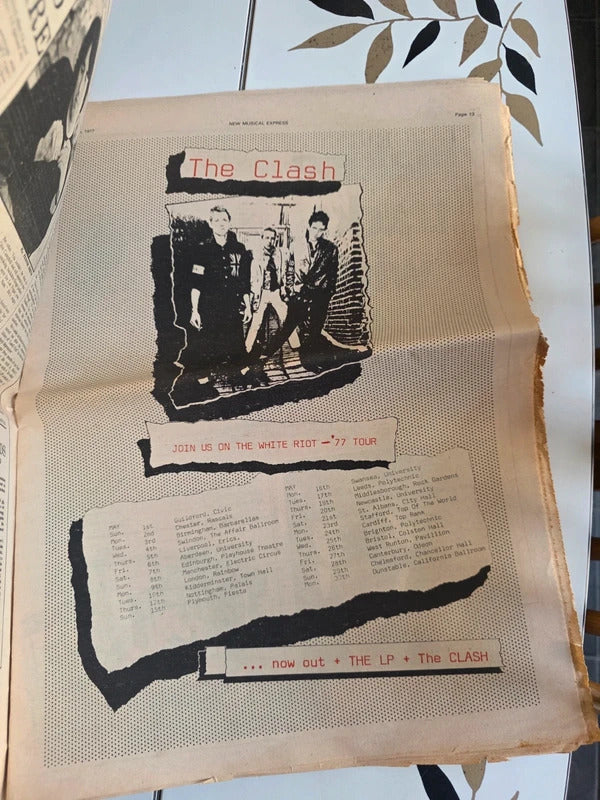 Vintage NME Magazine April 30 1977 Muddy Waters Blues Legend Interview