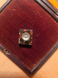 Antique Victorian Agate Pocket Compass – c. late 19th century