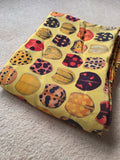 Vintage Silk Ladybird Print Scarf – 1990s Novelty Nature Print Long Rectangle