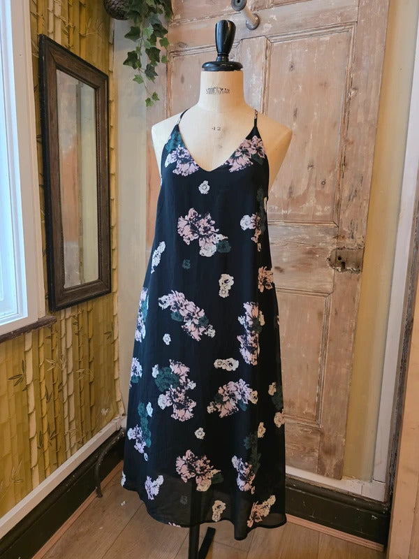 Vintage summer maxi Y2K floral Slip Dress  Reserved – Uk8