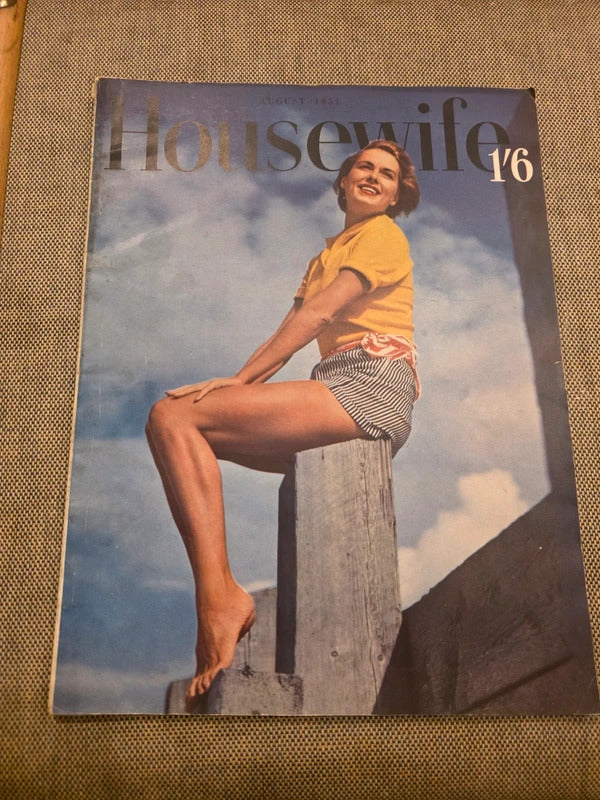 Vintage Housewife Magazine - August 1951