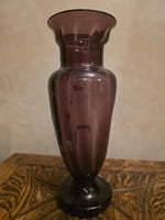 Load image into Gallery viewer, Antique vintage  Hand-Blown &amp; Hand-Painted Glass Vase
