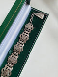 Vintage 1940s–1950s Paris Tourist Bracelet – Low grade 750 Silver