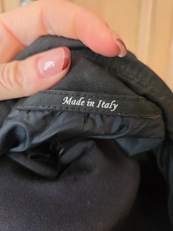Maison Martin Margiela Jacket MM10– Black Zip Front Utility Coat – Made in Italy