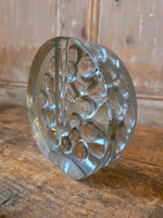 Load image into Gallery viewer, Vintage 60s Walther Glas Mid Century German Glass Solifleur Glass Stem Vase
