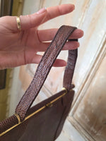 Load image into Gallery viewer, Vintage 1930s Lederer Handbags Russell &amp; Bromley Genuine Snakeskin Bag

