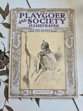Antique 1908 Playgoer And Society Illustrated Magazine Vol 1 No 1 Beerbohm Tree