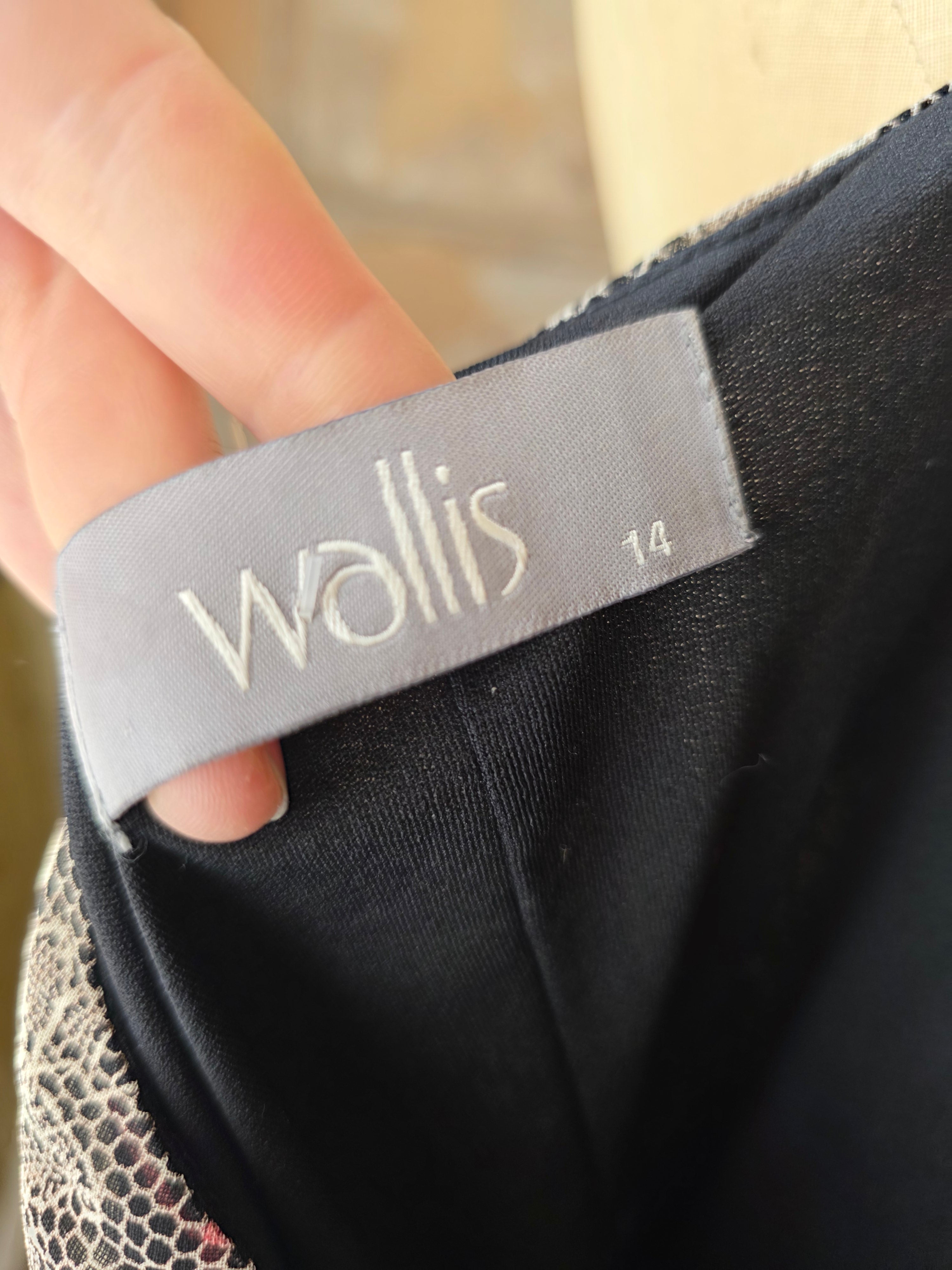 Vintage Y2K Slip Bias Dress – Floral Lace Print – UK 12