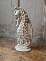 Load image into Gallery viewer, Vintage Mid-Century Fosters Honeycomb Seahorse Vase
