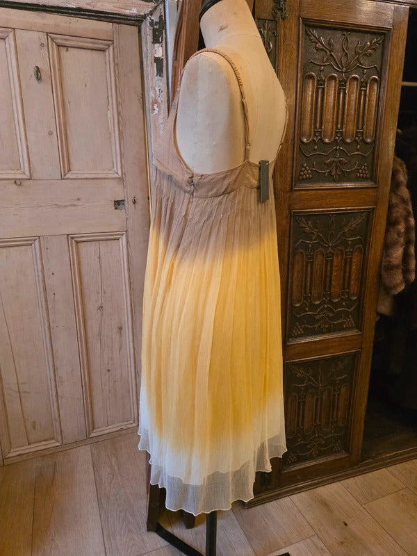 Vintage Y2K Miss Sixty Floaty Tie-Dye Chiffon Dress – UK 12