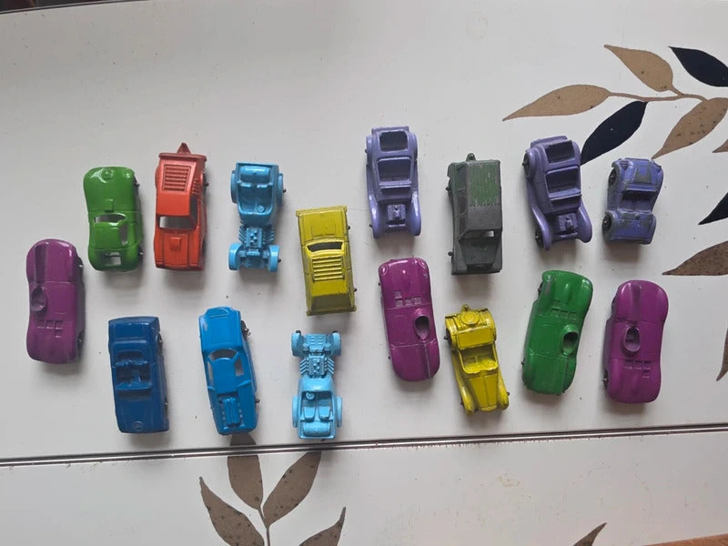 Vintage Tootsietoy Die Cast Car Job Lot – 1930s 1940s 1950s Mini Metal Cars