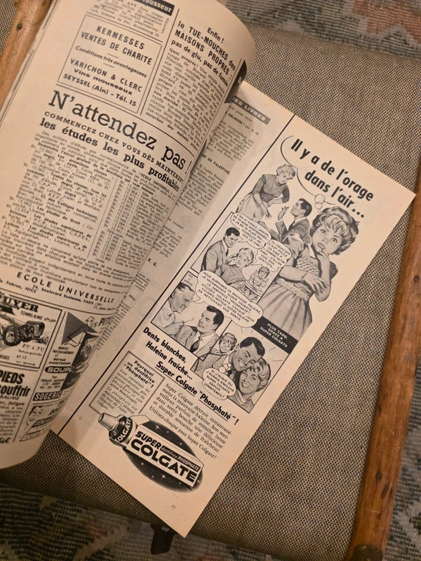 Vintage La Vie french magazine - May 1959