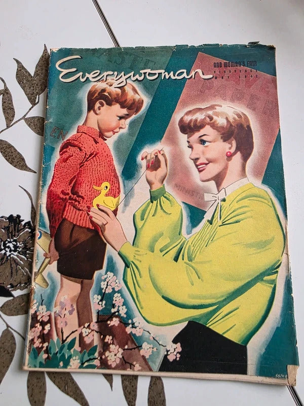 Everywoman Magazine with Bird’s Custard Advert – c.1942