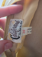 Load image into Gallery viewer, Vintage 1970s California The Look of Love Sunflower Maxi Dress – UK 14/16
