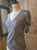 Load image into Gallery viewer, Vintage Y2K Morgan Leopard print blouse –  UK 12
