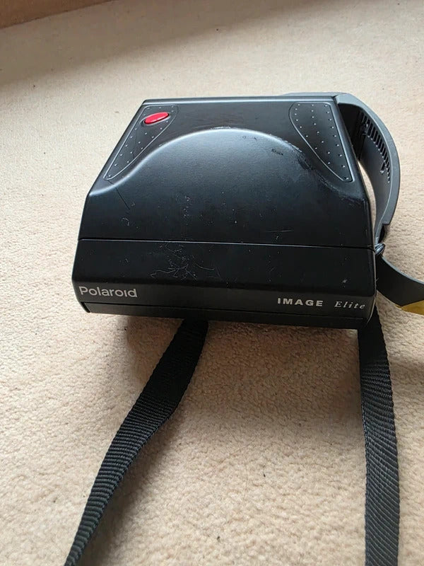 Vintage 1980s Polaroid Image Elite Instant Camera photography