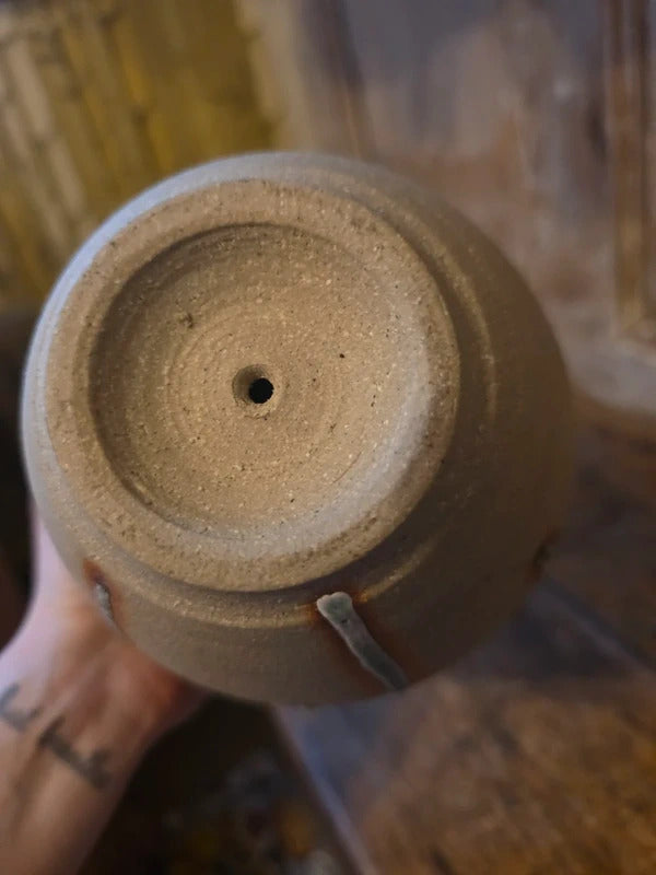 Vintage Mid-Century Studio Pottery Pestle & Mortar