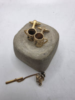 Load image into Gallery viewer, Vintage 1960s tankard novelty cufflinks
