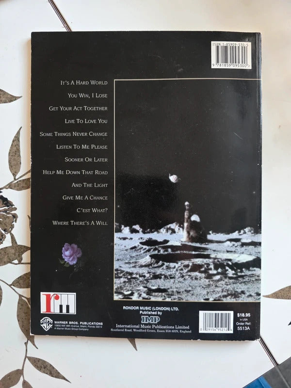 Vintage Supertramp Some Things Never Change Piano Vocal Guitar Songbook