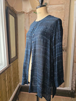 Load image into Gallery viewer, Paul Costelloe Dressage Navy Linen Mix Shirt jacket
