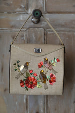 Load image into Gallery viewer, Vintage early 1950s bird purse - vintage 1950&#39;s bird bag - enid collins
