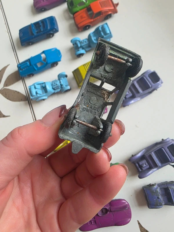 Vintage Tootsietoy Die Cast Car Job Lot – 1930s 1940s 1950s Mini Metal Cars