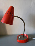 Vintage 1960s Pifco Red Desk Lamp – Made in England