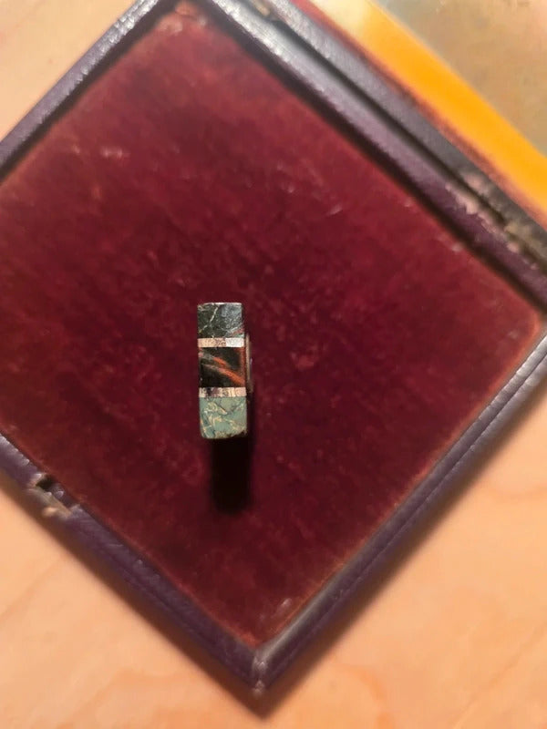 Antique Victorian Agate Pocket Compass – c. late 19th century