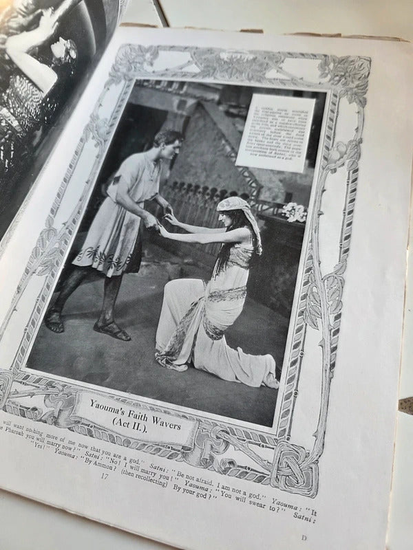 Antique 1908 Playgoer And Society Illustrated Magazine Vol 1 No 1 Beerbohm Tree