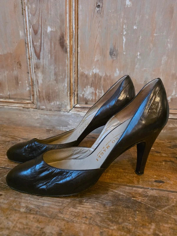 Vintage 1990s Bruno Magli Leather Heels – UK 5