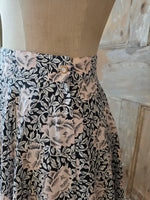 Load image into Gallery viewer, Vintage 1990s Aquascutum Circle Skirt in Sanderson Style Floral – UK 10
