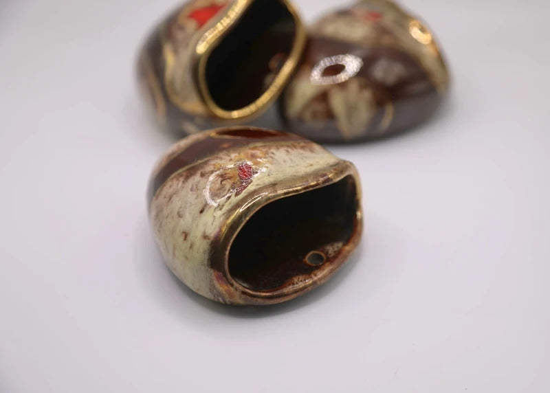 Vintage West German Pottery Mid-Century Wall Pockets – Trio