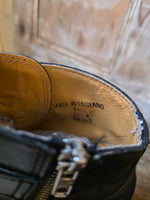 Load image into Gallery viewer, Vintage 90s Dr Martens Black Leather Ankle Boots UK 4 Y2K Grunge Festival
