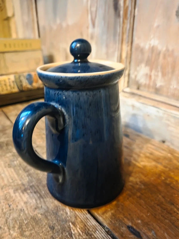 Vintage Denby Stoneware Coffee Pot / Teapot – ¼ Pint