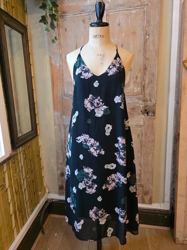 Vintage summer maxi Y2K floral Slip Dress  Reserved – Uk8
