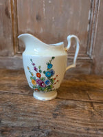 Load image into Gallery viewer, Vintage 1940s Crown Staffordshire Bone China Floral Jug
