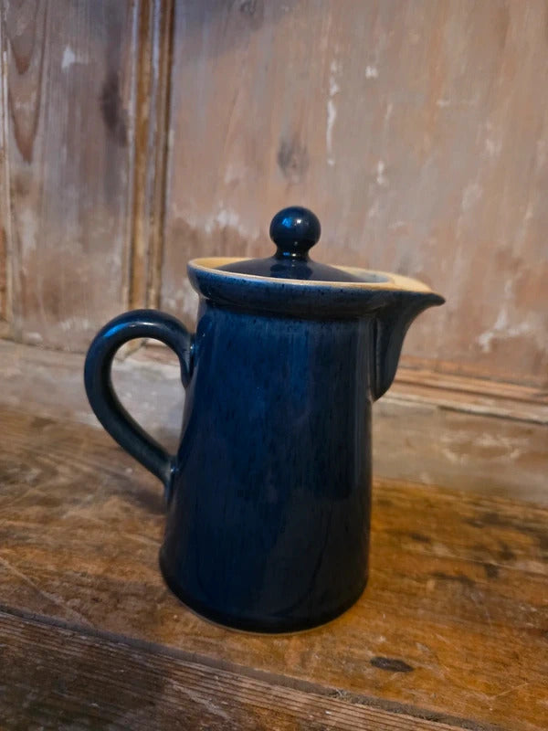Vintage Denby Stoneware Coffee Pot / Teapot – ¼ Pint