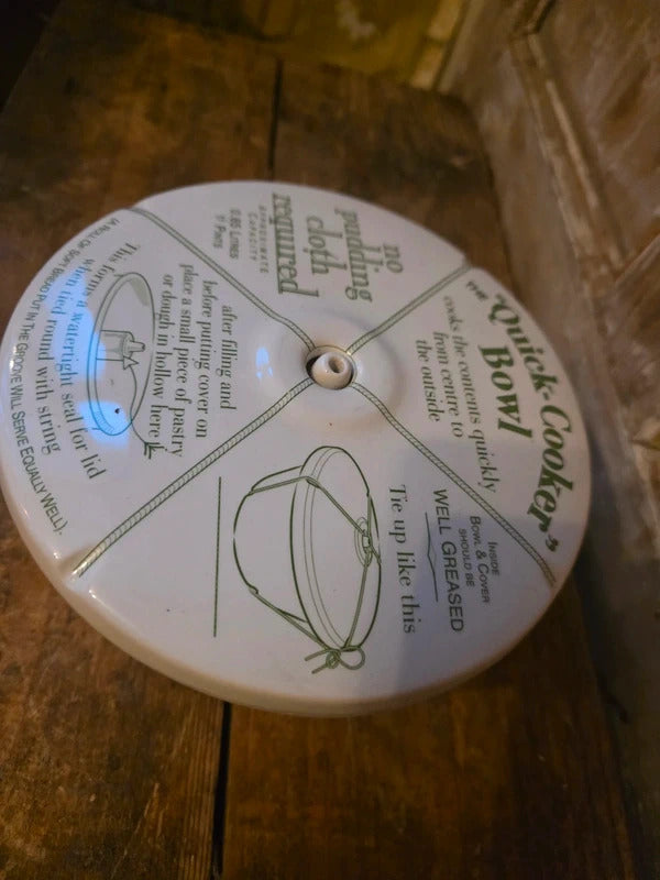 Vintage Grimwade “Quick-Cooker” Bowl – 1½ Pint