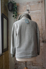 Load image into Gallery viewer, Vintage 1970s Handmade Corduroy &amp; Tweed Coat – Green – Reversible Small Jacket
