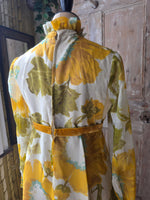 Load image into Gallery viewer, Vintage 1970s California The Look of Love Sunflower Maxi Dress – UK 14/16
