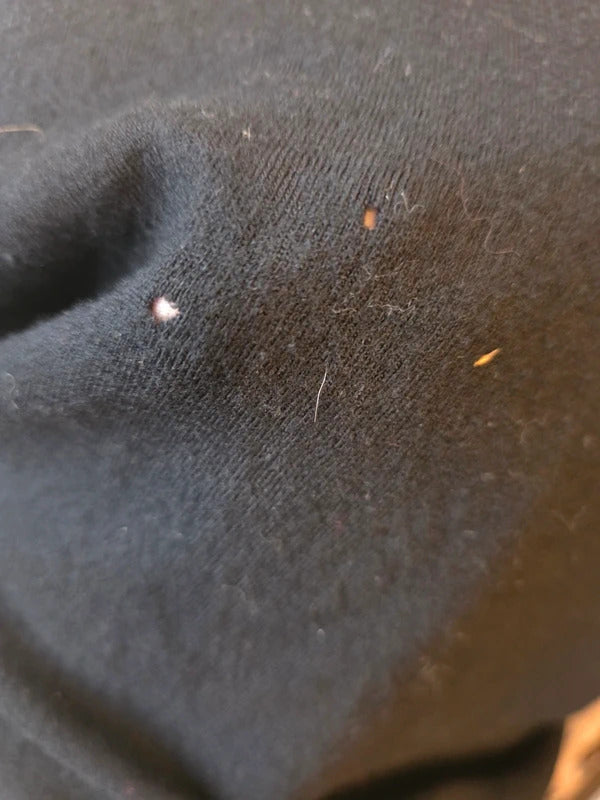 Vintage 1940s CC41 Black Beaded Sweater – Utility Label, Embellished Knit Top