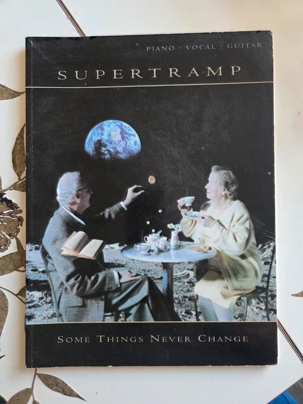 Vintage Supertramp Some Things Never Change Piano Vocal Guitar Songbook