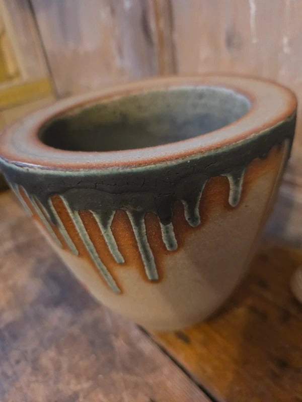 Vintage Mid-Century Studio Pottery Pestle & Mortar