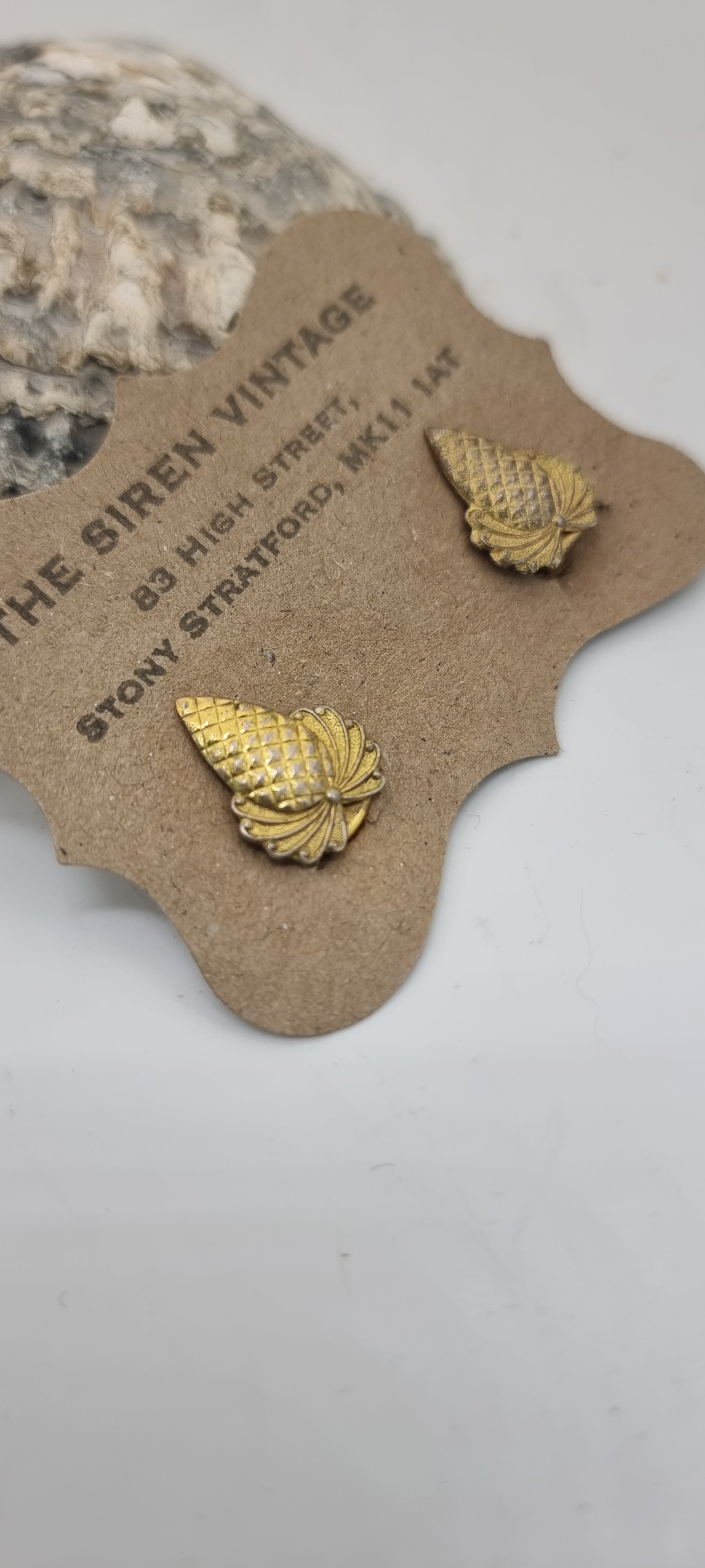 Vintage clip on earrings